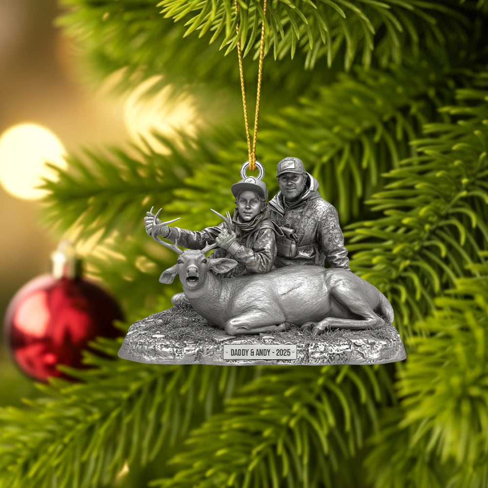 Hunting Trophy Moment Christmas Ornament, Personalized Gifts For Hunting Lovers 01qhtn290825-Homacus