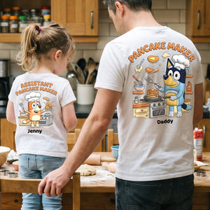 Lovely Pancake Maker Dad & Kids Shirt - Personalized Gifts For Dads 04natn200526-Homacus