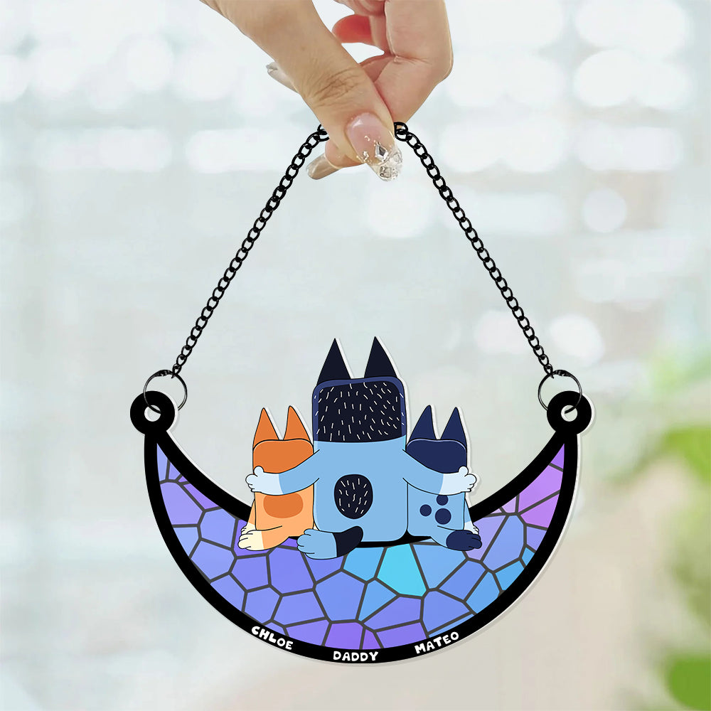 Dog Dad Suncatcher Ornament - Personalized Gifts For Dad 01nadt010525-Homacus