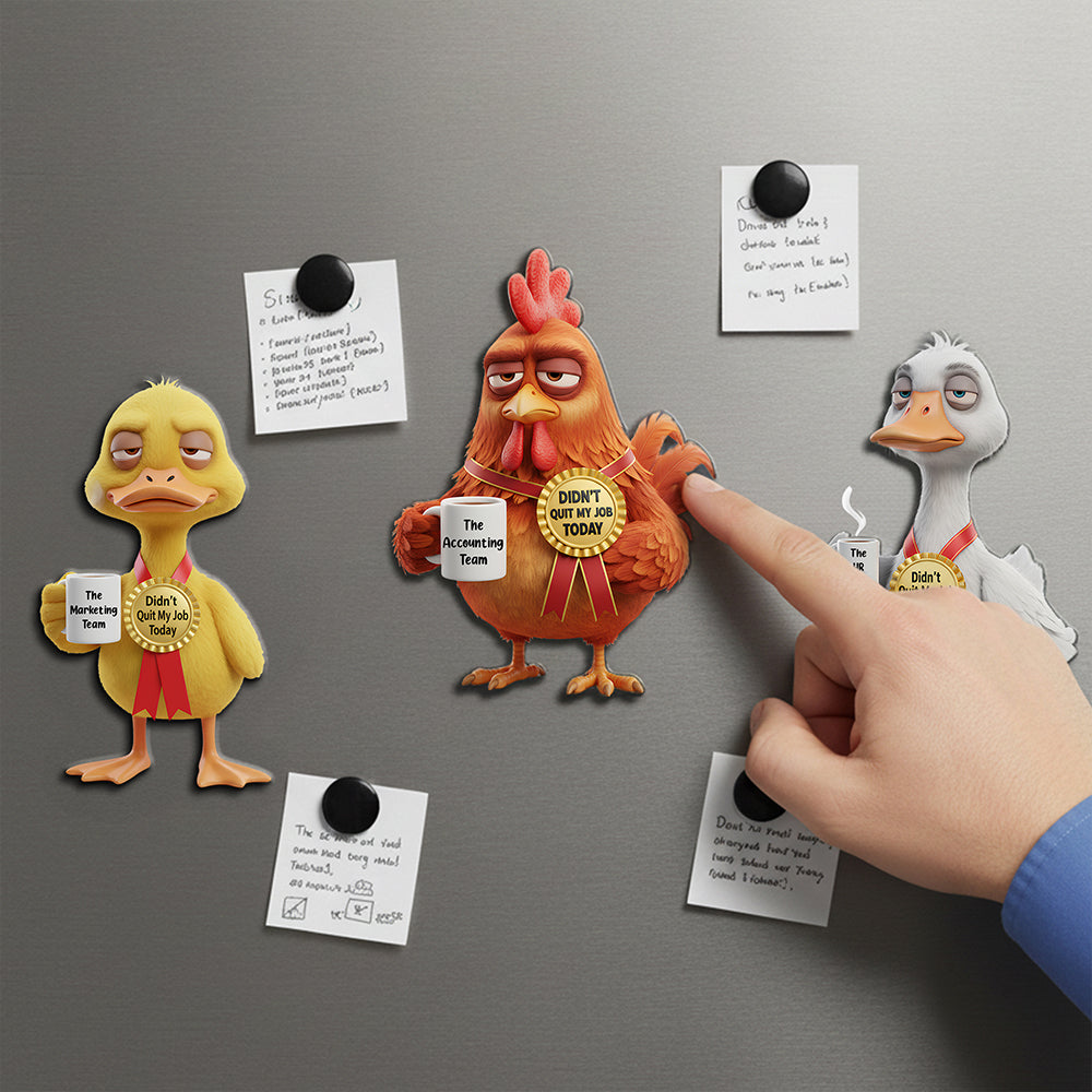 Committed Coworker Fridge Magnet Personalized Gifts For Coworkers 03NADT171125-Homacus