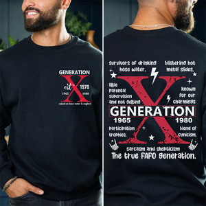 Custom Year Generation X Shirt 251acxx260824-Homacus