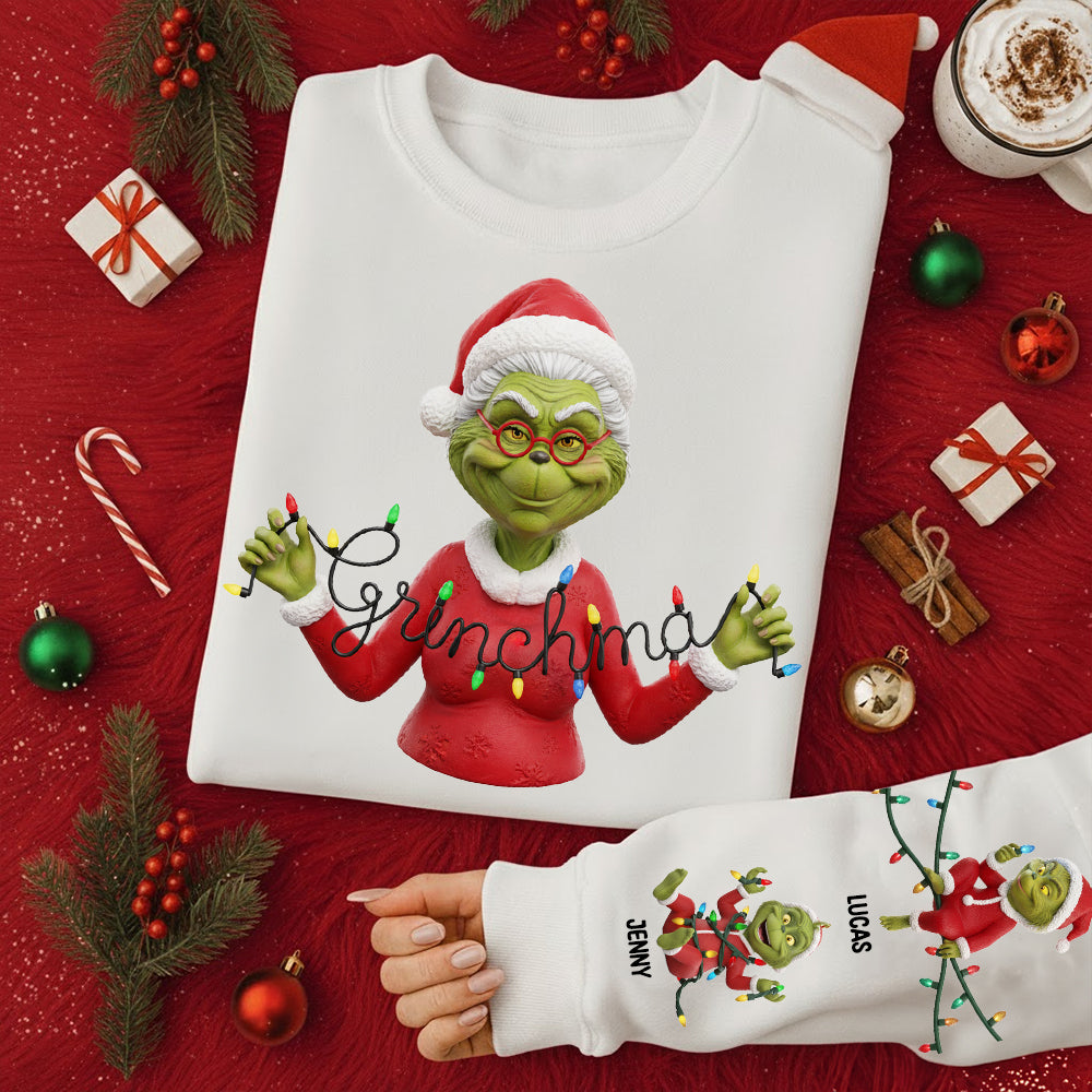 Personalized Gifts For Grandparents Christmas Shirt 01totn241025-Homacus