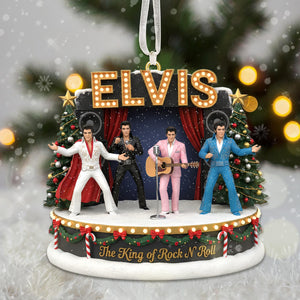 Singer Fans Ornament - Personalized Gifts For Fans Christmas Ornament 03NAMG041025-Homacus