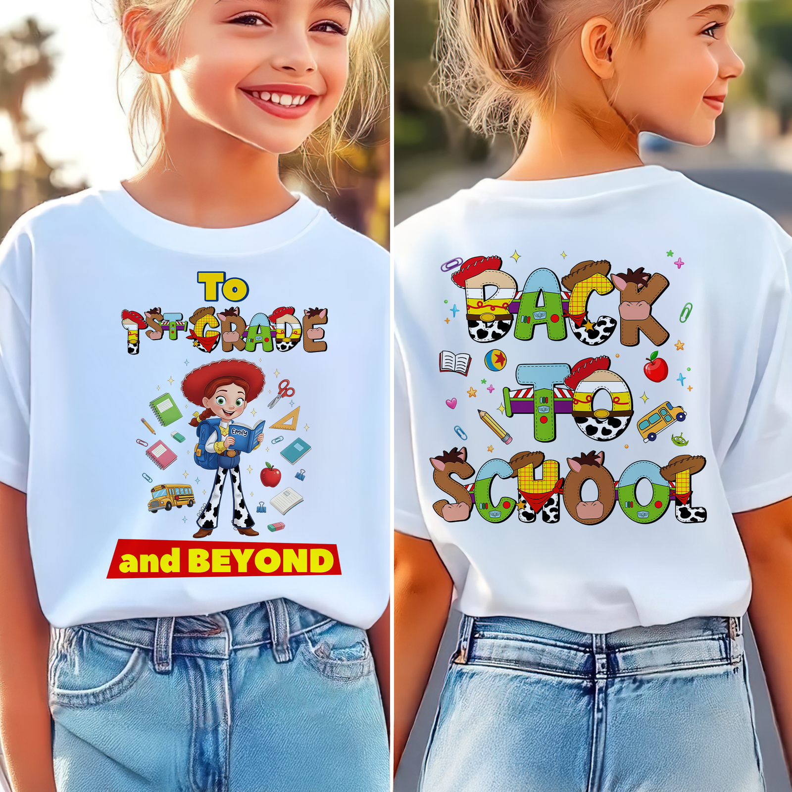 Back To School Shirt - Personalized Gifts For Kids 01hupu030725-Homacus