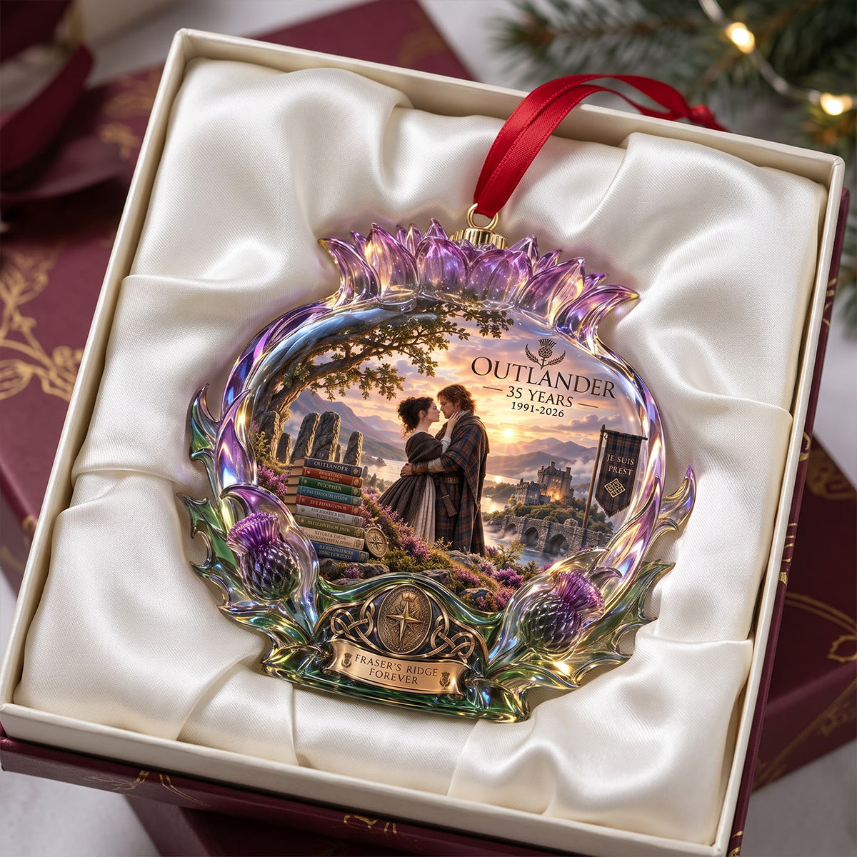 Fictional Land Acrylic Ornament - Personalized Gifts For Fantasy Novel Lovers 05qhtn230926