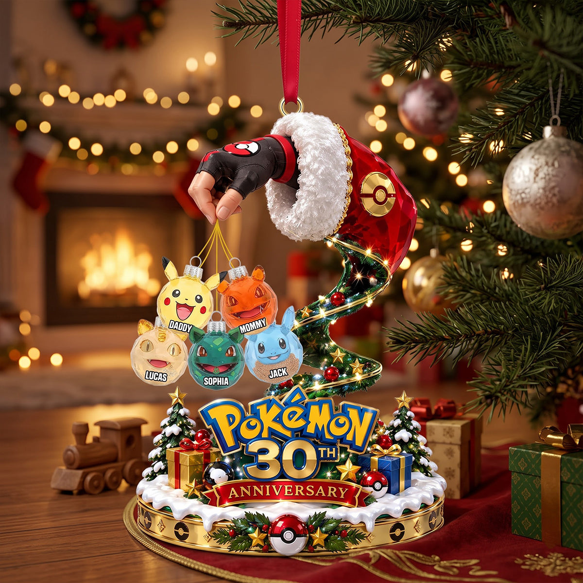 30th Anniversary Acrylic Ornament - Personalized Christmas Gifts For Family 02ohtn180926