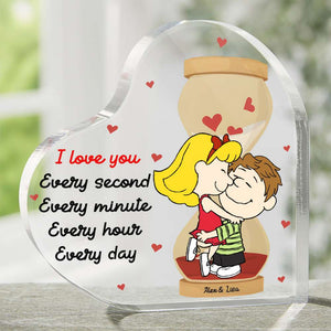 Personalized Gifts For Couple Heart Plaque Hourglass Couple 04TOMH311224HHHG-Homacus