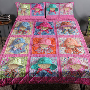 Sunbonnet Sue Quilt Bed Set 09qnqn041124 Gifts For Girl-Homacus