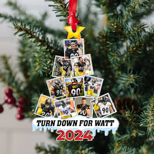 Custom Photo Gifts For American Football Fans, Ornament 05DGPU120824 ct141124-Homacus