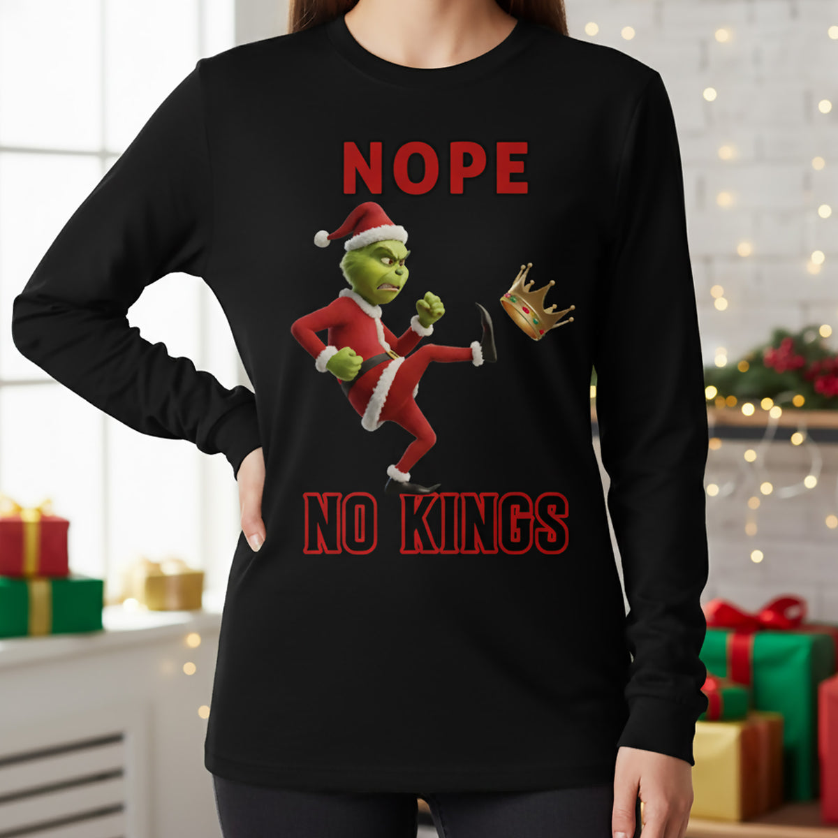 Funny Green Monster Shirt - Gift For Christmas Shirt 04NAMG211025-Homacus