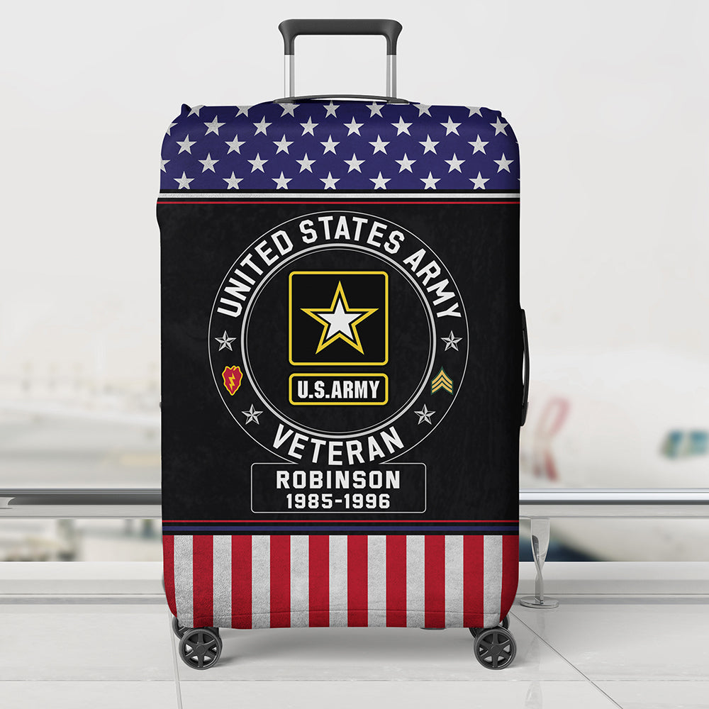 Personalized Gifts For Veteran Luggage Cover 01QHQN050724-Homacus