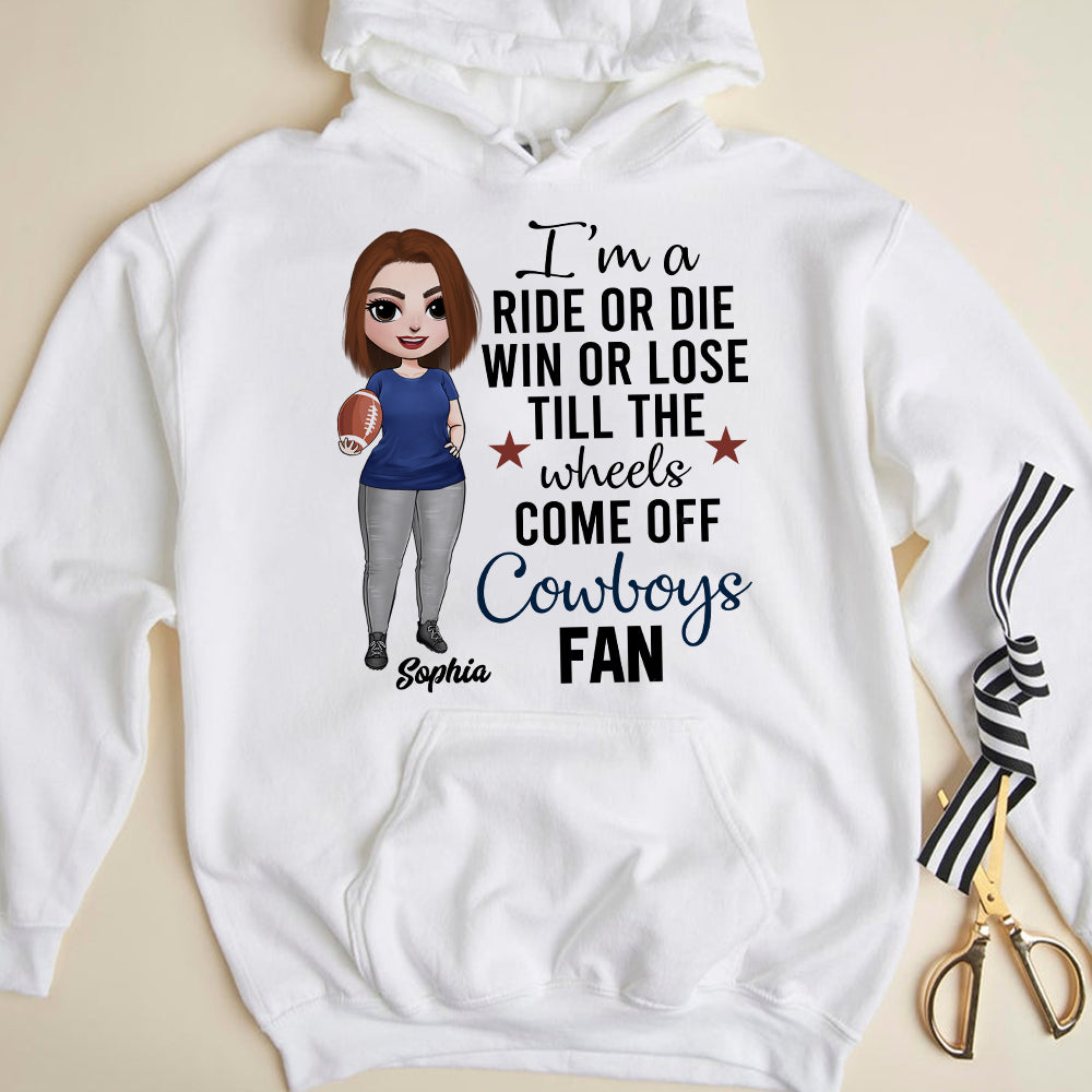 Custom Team Logo Gifts For Football Fan Shirt 06qhqn020123 Football Girl-Homacus