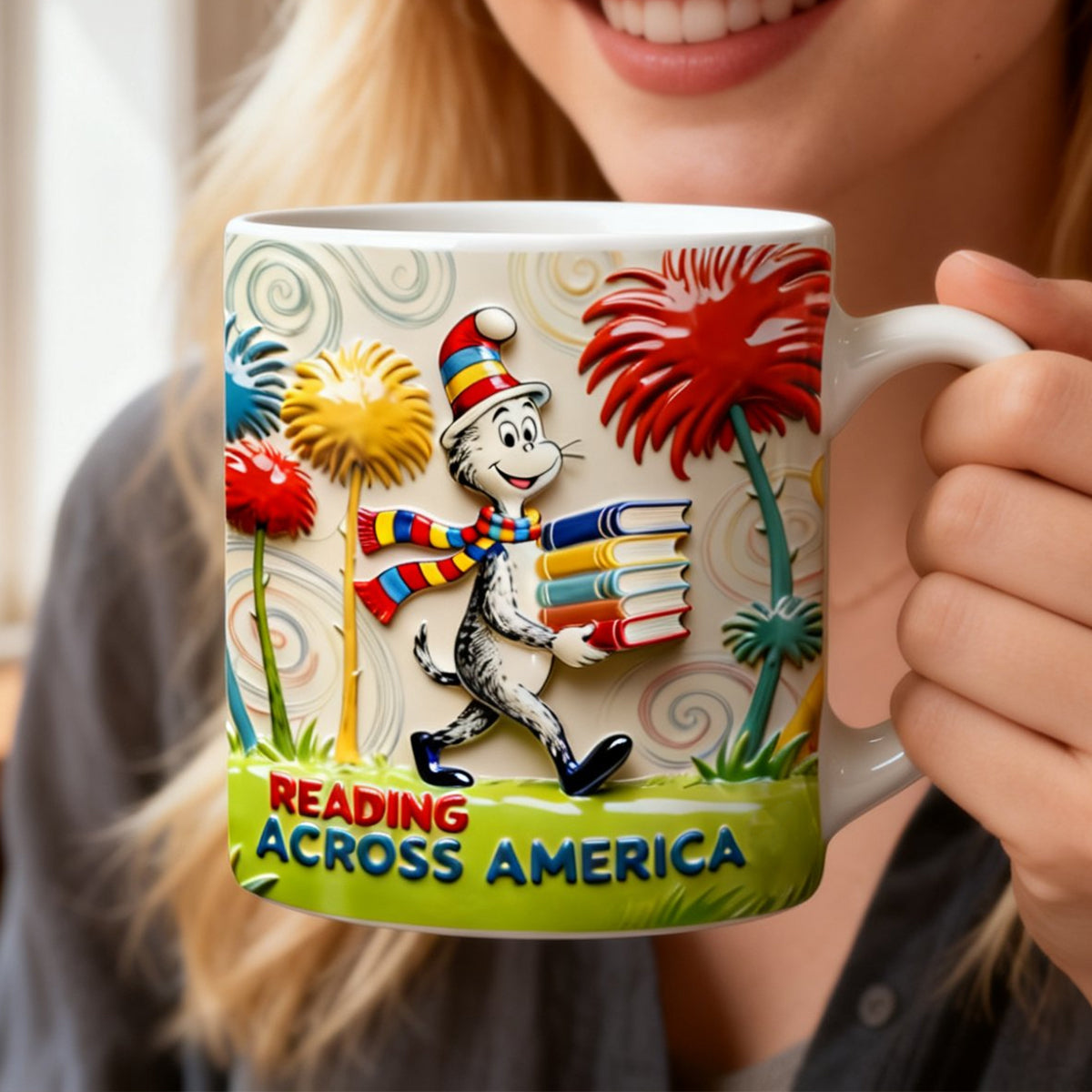 Love Book Coffee Mug - Personalized Gifts For Book Lovers 02totn100226-Homacus