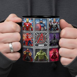 Powerful Characters - Personalized Coffee Accent Mug 01TOMG031125-Homacus