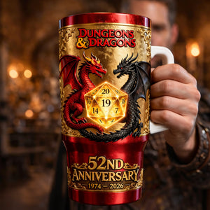 52nd Anniversary 40oz Tumbler Unique Gifts 06KILU250226-Homacus