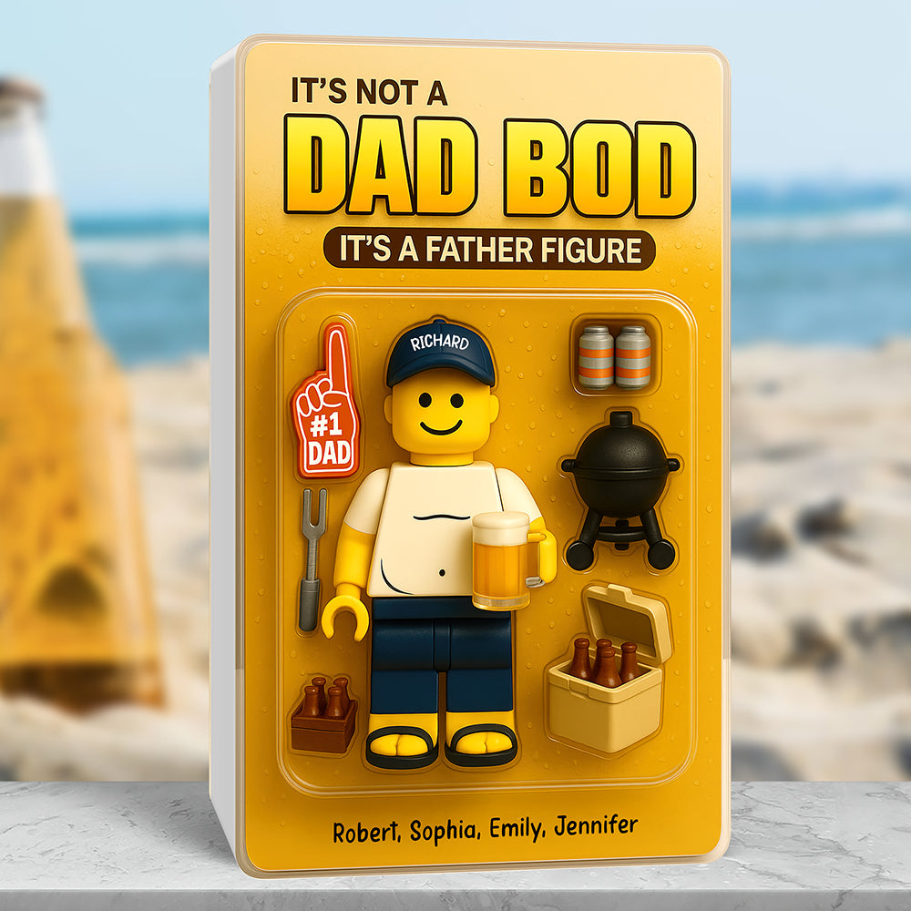 It's A Father Figure Acrylic Plaque Personalized Gifts For Dad 05NAQN070525-Homacus