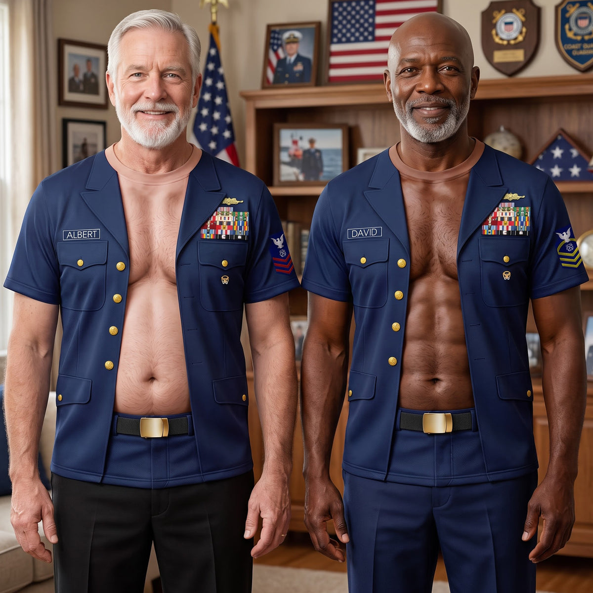Proud Coastal Service Military Shirt – Personalized Gifts For Veterans 04huqn070826