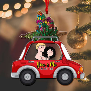 Personalized Gifts For Naughty Couple Christmas Ornament 02OHLU091024-Homacus