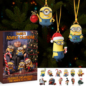 Christmas Advent Calendar Custom Shape Acrylic Blind Box - Personalized Gifts For Christmas 01pgta131125-Homacus