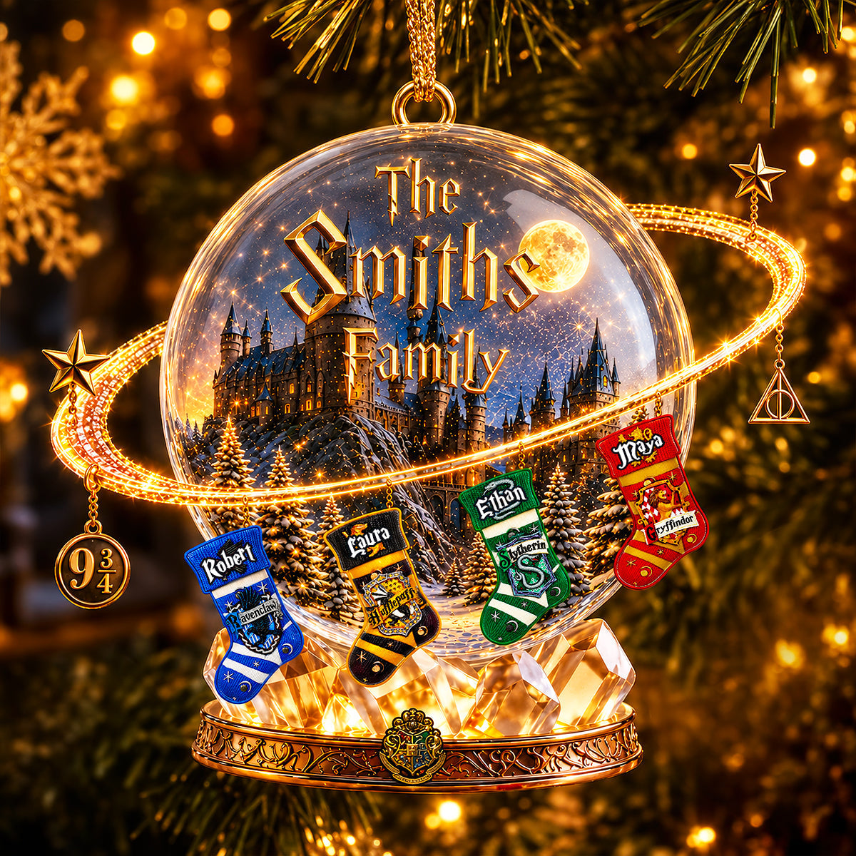 Shady Fantasy World Acrylic Ornament - Personalized Christmas Gifts 04ohdt220826-Homacus