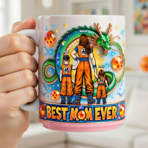 Legend Warrior Mom Coffee Mug - Personalized Gifts For Mother's Day Coffee Mug 04OHQN100426HH-Homacus