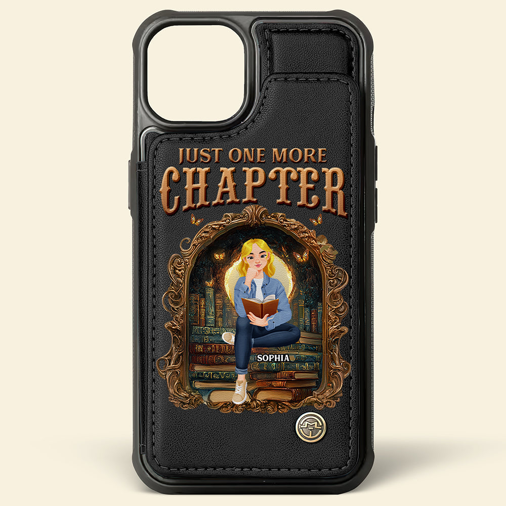 Personalized Gifts For Book Lovers Leather Flip Wallet Phone Case 05tgqn210225pa-Homacus