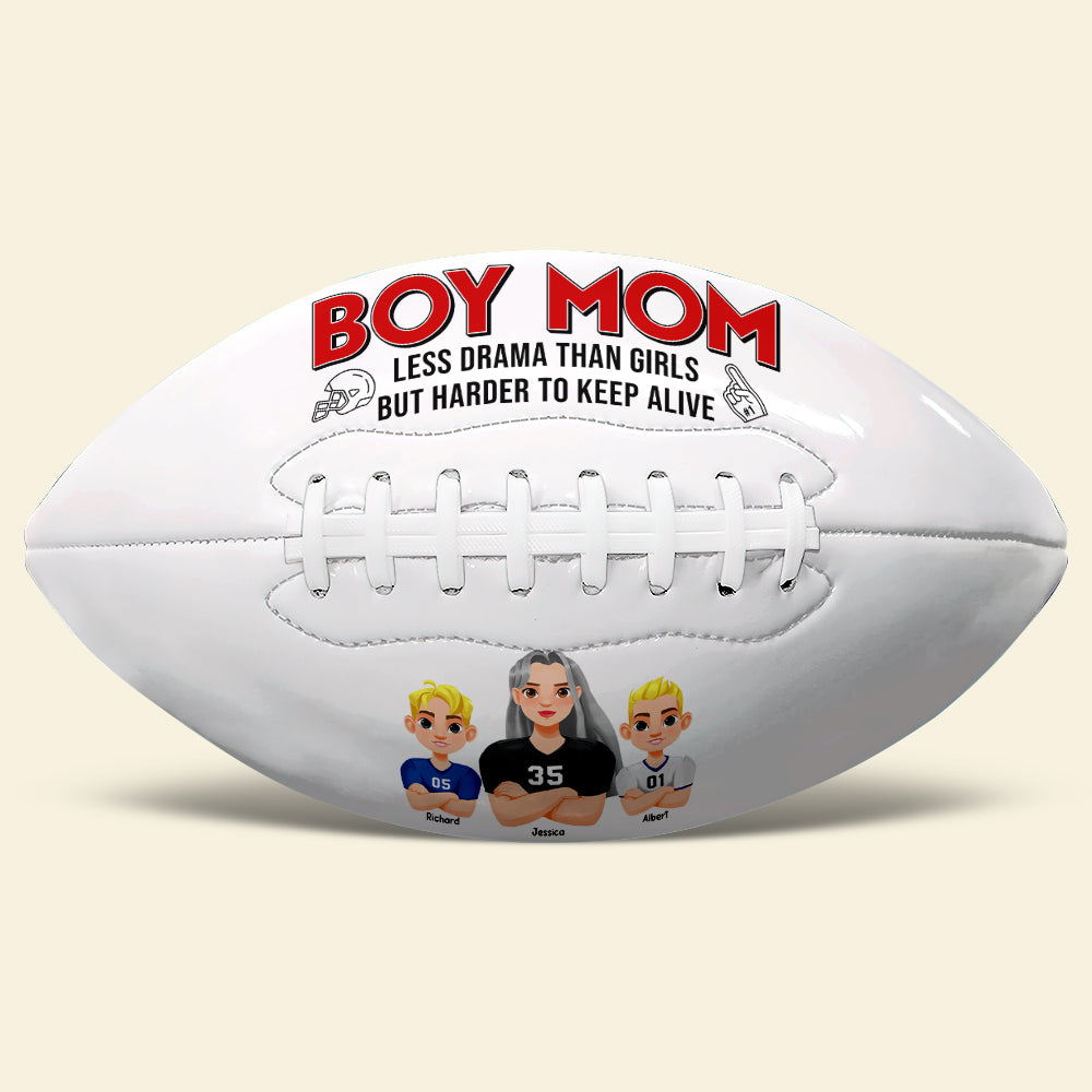 Personalized Gift For Mom American Football Mother's Day Football Mom 02ACQN060425HG-Homacus