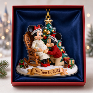 Sweet Expecting Parents Christmas Ornament – Personalized Pregnancy Gift 11PGQN221026-Homacus