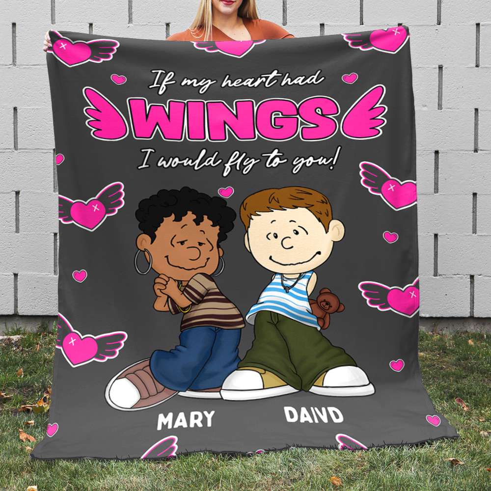 Personalized Gifts For Couple Blanket 02TODT020125HG-Homacus