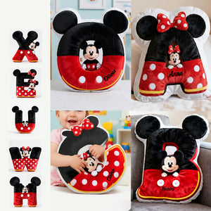 Cute Initial Letter Alphabet Custom Shape Pillow, Personalized Gifts For Kid 02qhmg181125-Homacus