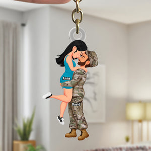 Personalized Gifts For Couple Keychain 05qhtn100125pa Custom Job Costumes-Homacus