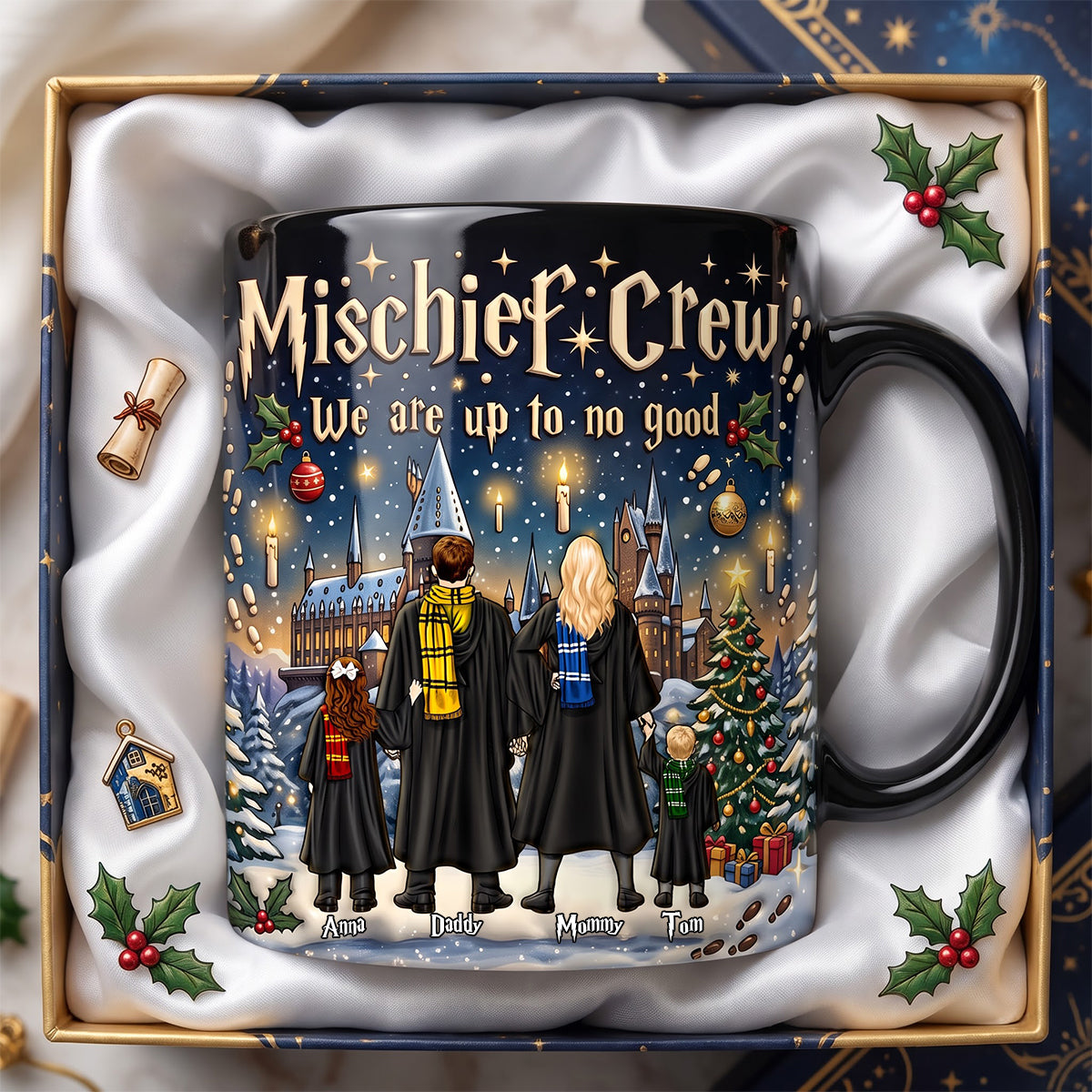 Fantasy Family Heat Changing Mug - Personalized Christmas Gifts For Family 02nadh140826