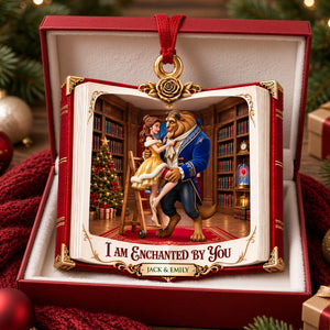 Timeless Fairytale Couple Acrylic Ornament - Personalized Christmas Gift For Couples 07HADH021026-Homacus