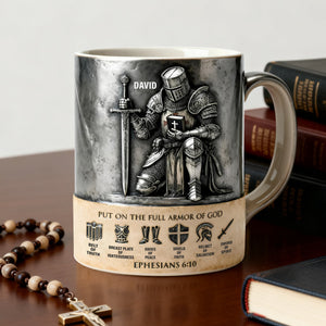 Full Armor Of God Coffee Mug - Personalized Gift For Christian 03TOLU251225-Homacus