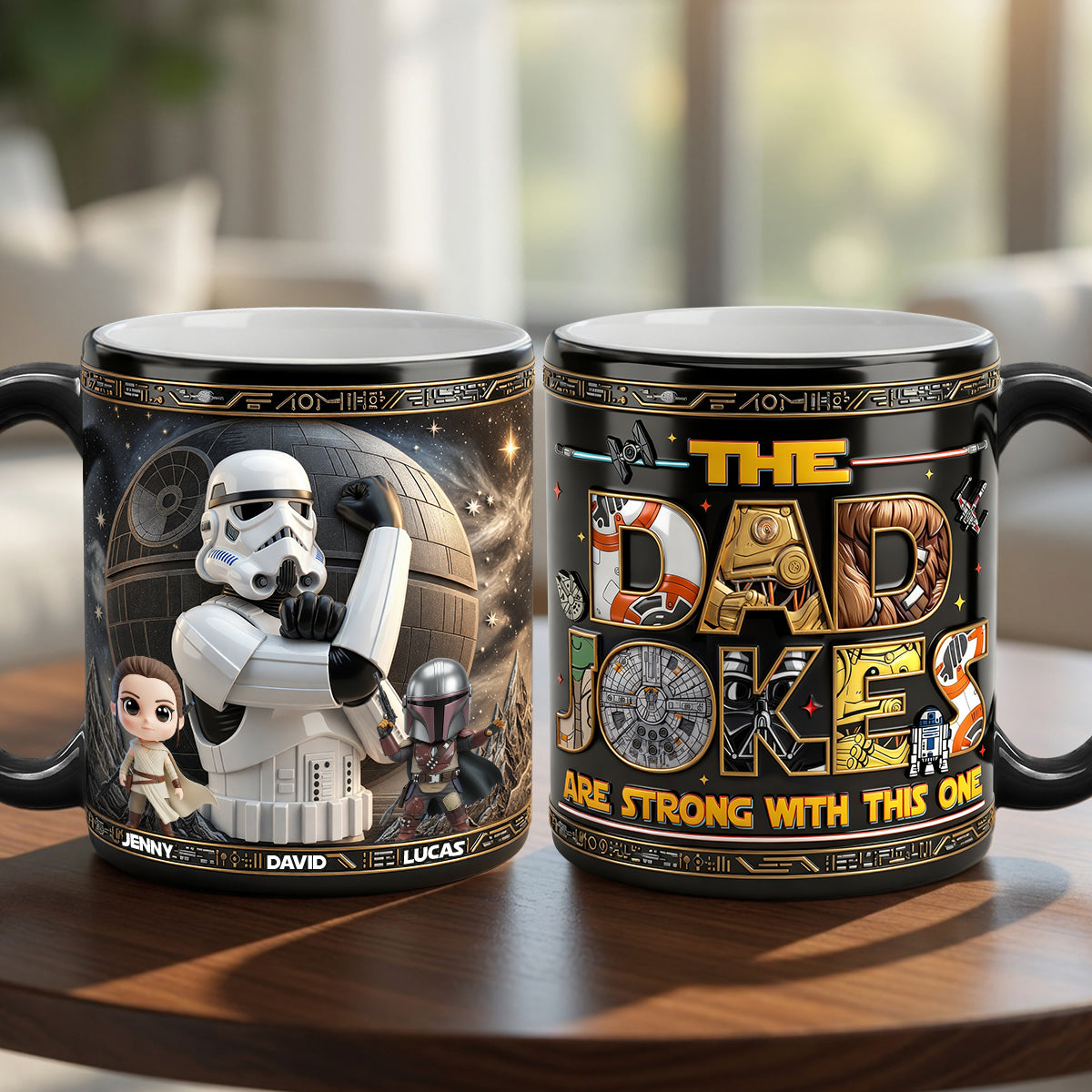Fun Dad Magic Mug - Personalized Gifts For Dads 02QHTN110526-Homacus