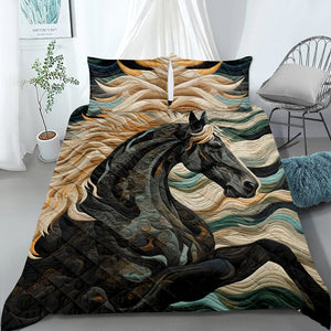 Gifts For Horse Lovers Quilt Bed Set 07qnqn301024-Homacus