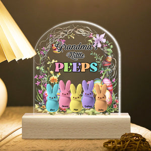 Personalized Gifts For Grandma Easter Day LED Light Bunny Peeps 01OHMH050325-Homacus