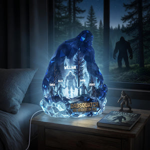 Believe In Bigfoot Dad Light Box, Personalized Gifts For Dad 03qhdt170426-Homacus