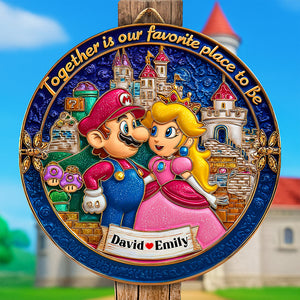 Game Fans Wood Sign - Personalized Gifts For Couple 04tgqn160625-Homacus
