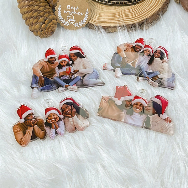 Custom Photo Gifts For Family Ornament 124acvp140924