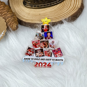 Custom Photo Gifts For American Football Fans, Ornament 02HUPU120824 ct141124-Homacus