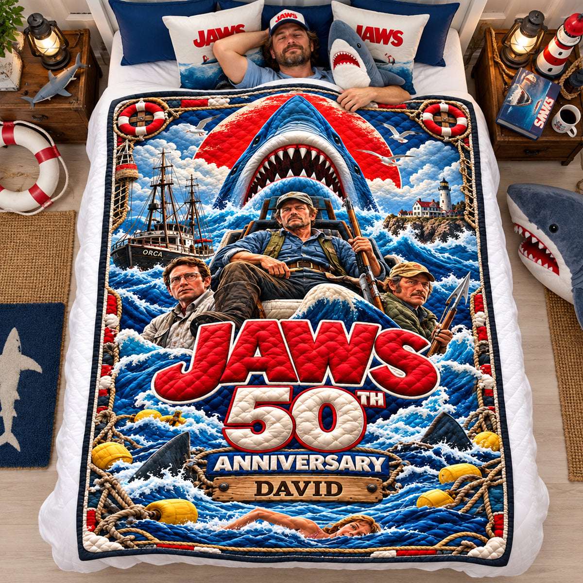 The Leviathan Of The Deep Blanket - Personalized Christmas Gifts 03ohqn021026