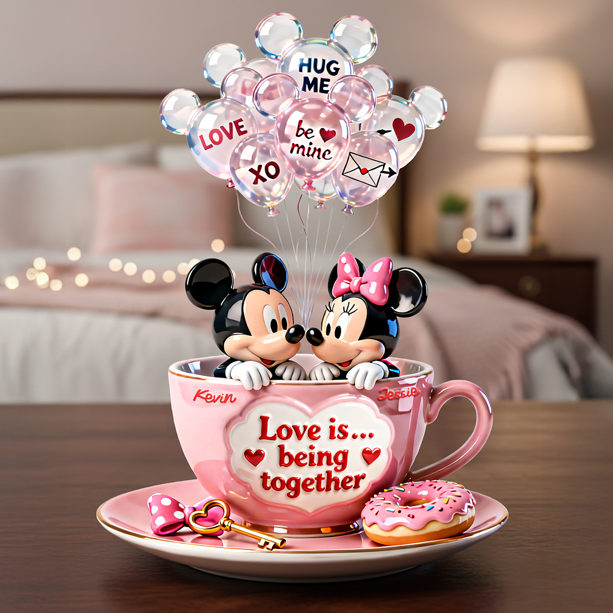 Being Together Forever Couple Plaque - Personalized Gift For Couples 03OHTA280126-Homacus