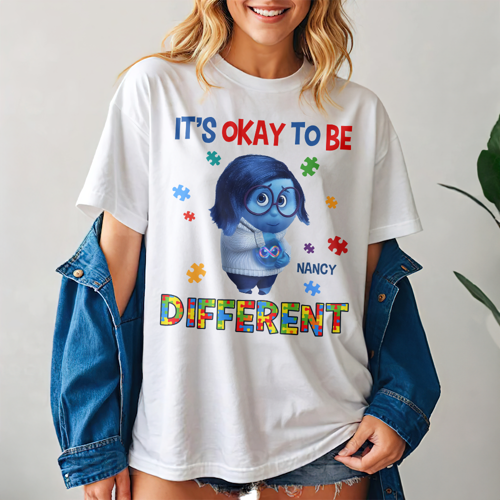 Personalized Gifts For Autism Awareness Shirt It's Okay To Be Different 05tgpu260225-Homacus