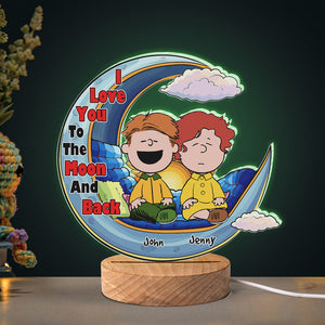 Personalized Gifts For Couple Lover Led Night Light Moon and Back 05XQDT201224HH-Homacus