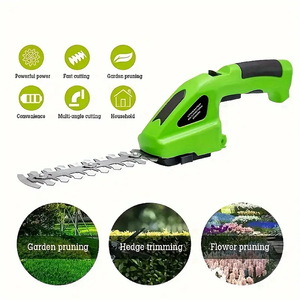 Versatile 2-in-1 Electric Hedge Trimmer & Pruner with Rechargeable Battery 14acxx161224-Homacus