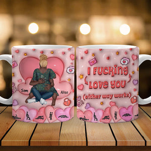 Personalized Gifts For Couple Coffee Mug Naughty Couple 03TOMH041224HH-Homacus