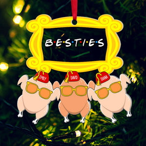 Personalized Funny Christmas Gifts For Besties Acrylic Ornament 03kaqn270924-Homacus