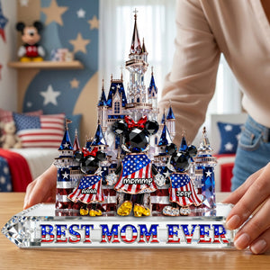 Best Mom Ever Acrylic Plaque - Personalized Gifts For Mom 03OHLU240326-Homacus
