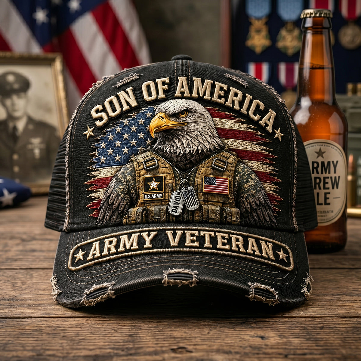 Son Of America Classic Cap - Personalized Gifts For Veteran 02natn280526-Homacus